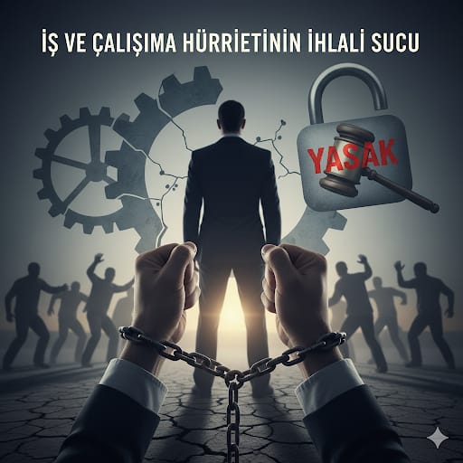 İş ve çalışma hürriyetinin ihlali suçu Eskişehir avukat
